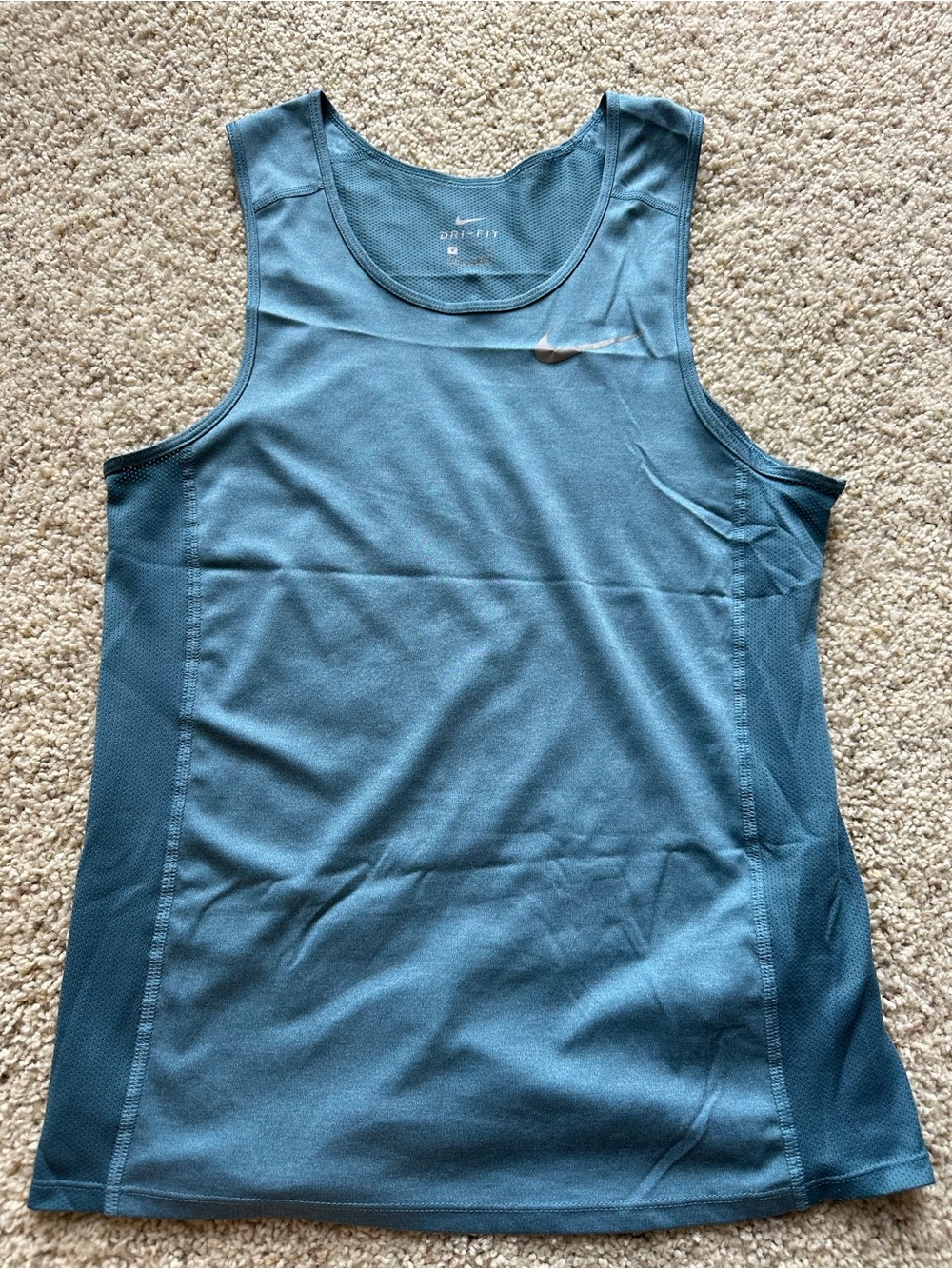 Nike Men's Teal Performance Tank Top